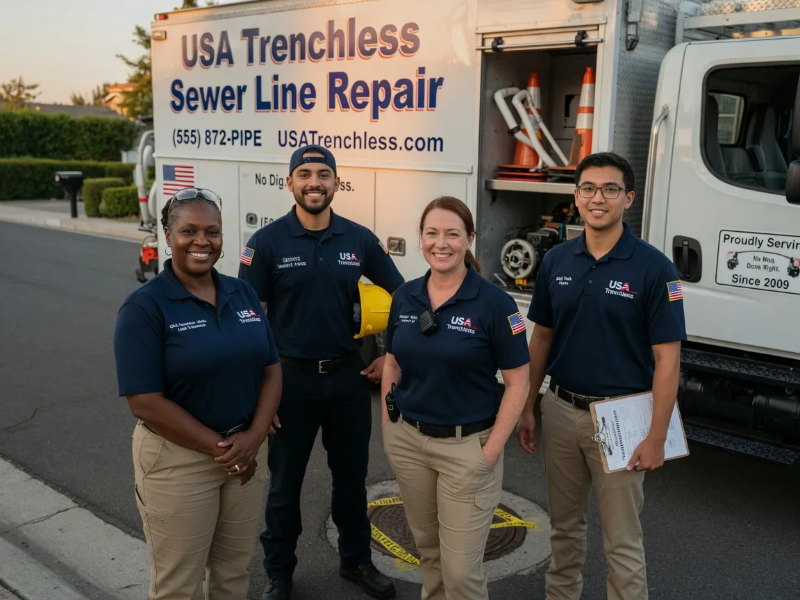 Sewer Line Repair company in Camargo, IL